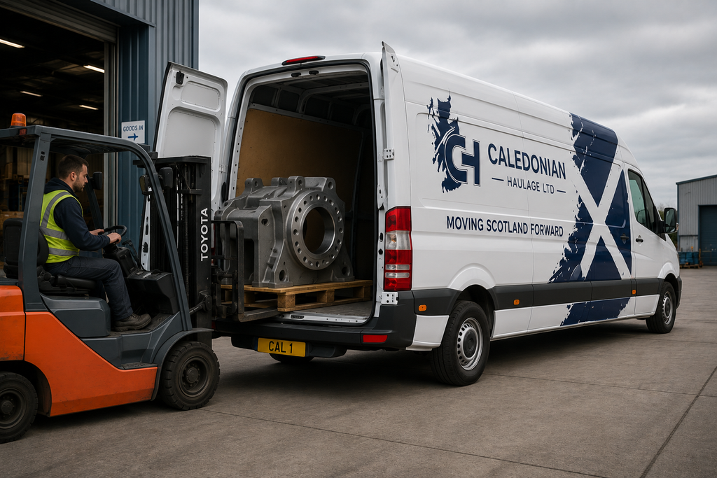 Caledonian Haulage engineering freight transport service